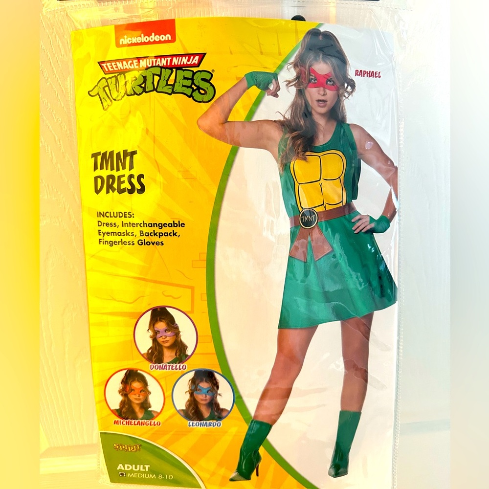 Adult Teenage Mutant Ninja Turtles Dress Costume